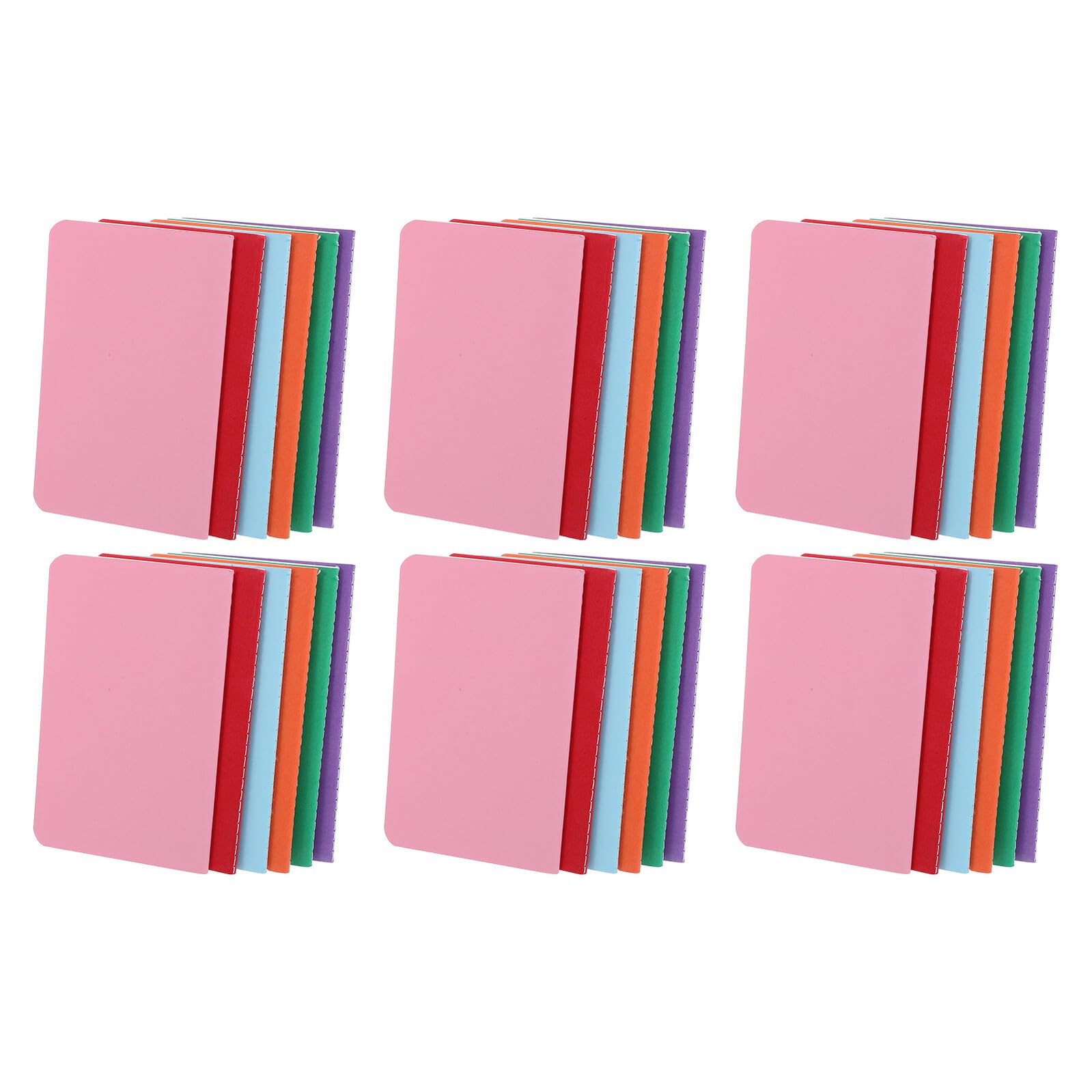 36pezzi Quaderno Tascabile Righe Mini Blocco Note Portatile per Appunti Viaggi e Studenti Copertina in Carta Kraft Pagine Spesse