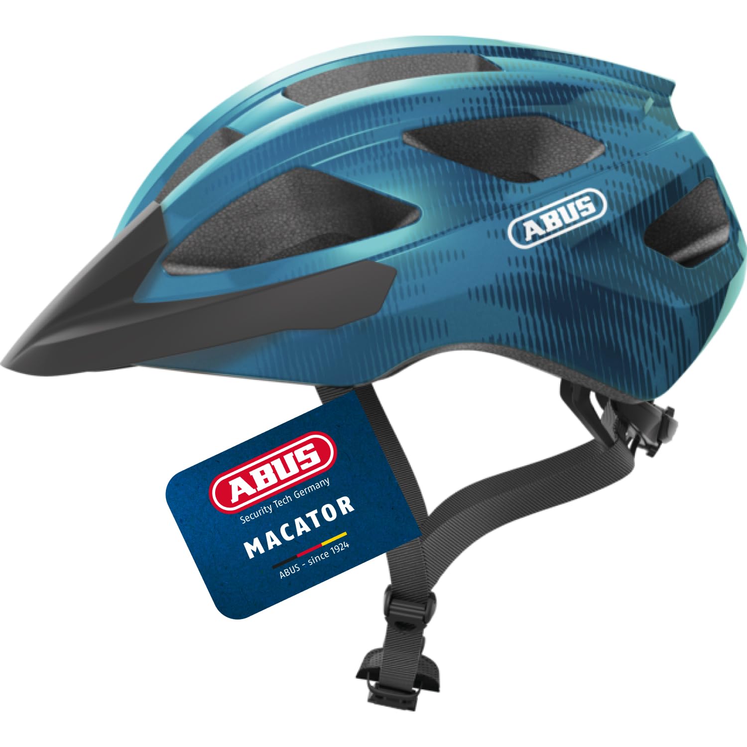 ABUS Macator road bike helmet - sporty bike helmet for beginners - also for pigtail wearers - for men and women — image 1