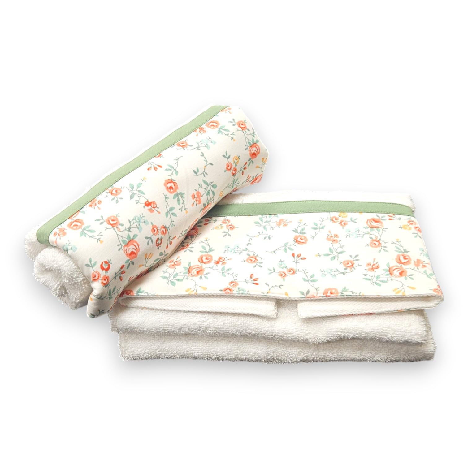Serviette de toilette 55x100cm et serviette d'invité 40x60cm coton Oeko-TEX