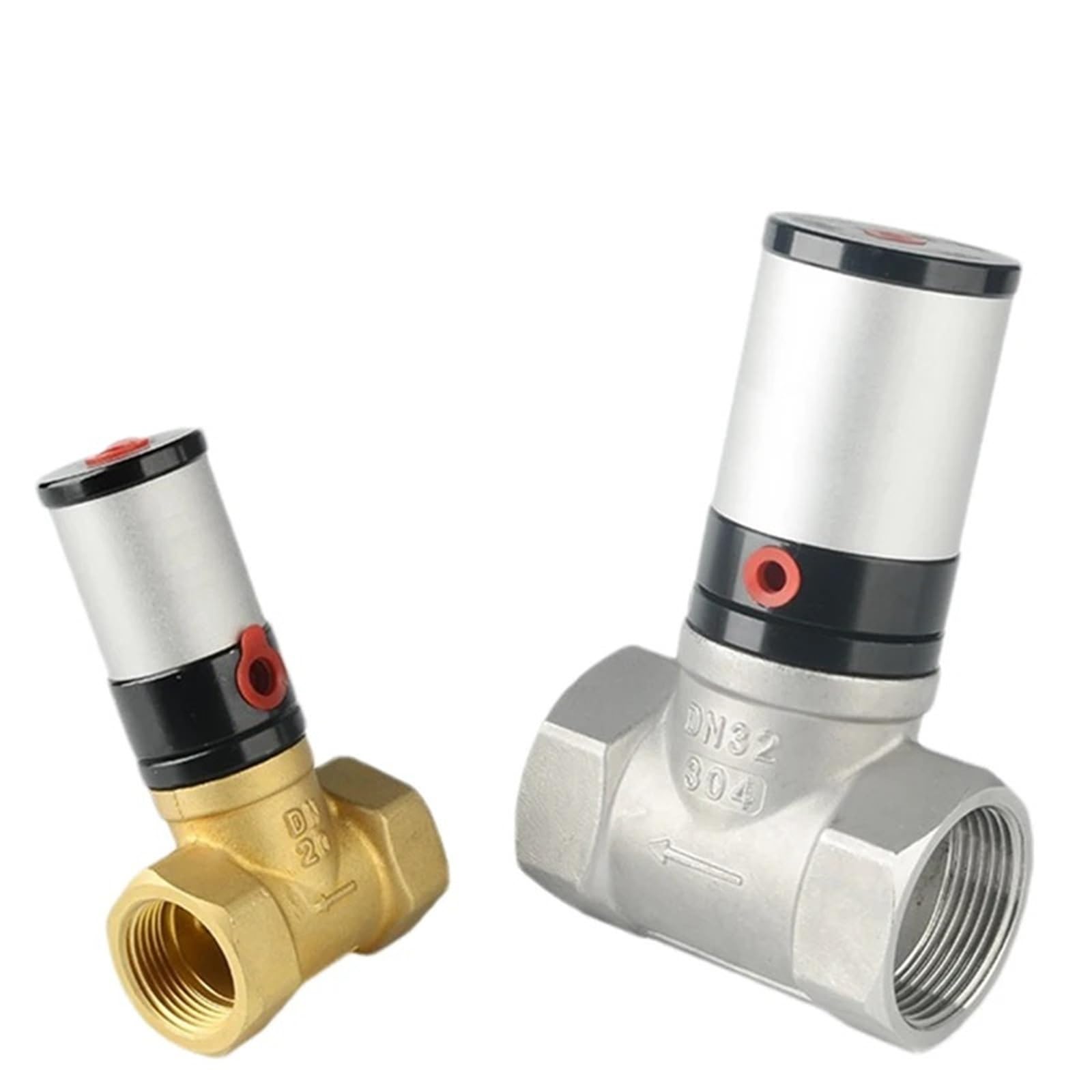 Vanne de régulation d'air Q22HD DN32 en laiton robuste pour automatisme