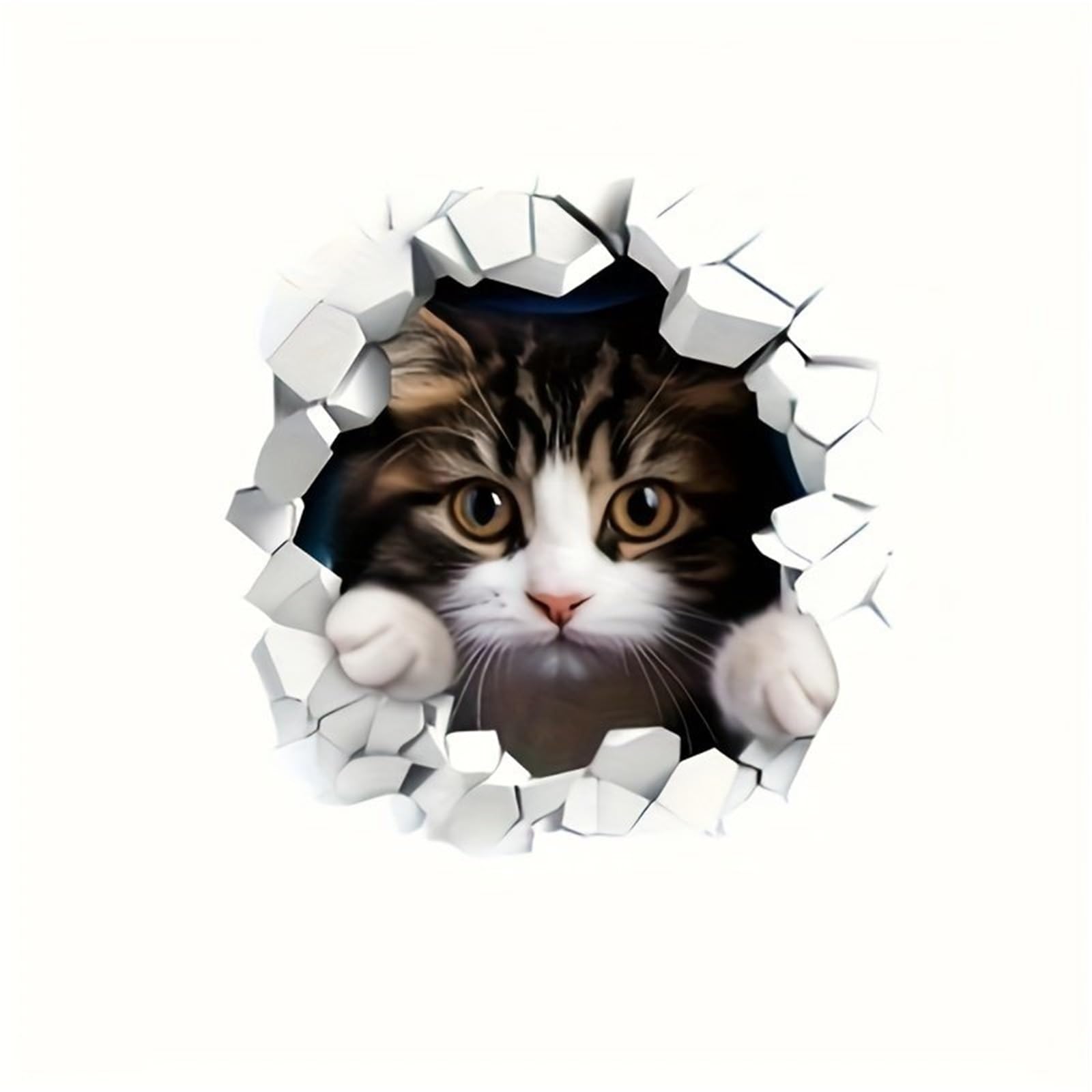 HAfgDJ Cat Stickers Durable Stickers Suitable for Cars, Motorcycles, Laptops Car Windows.