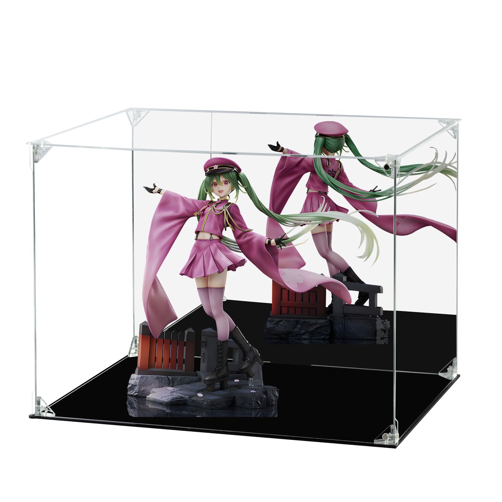アクリル製　透明ディスプレイケース　高さ約115cm Amazon.co.jp: 15.7 x 11.8 x 11.8インチのディスプレイケース、収集品