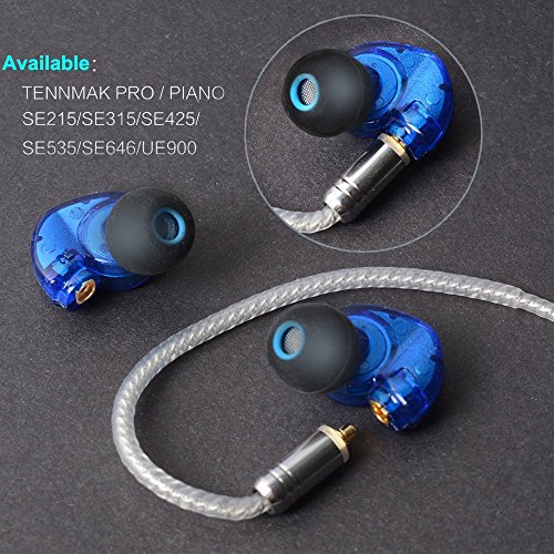 Hellodigi Upgrade Oortelefoon Kabel, 4Core 5N Sliver Plated Koper Vervanging Upgrade Beugel, Afneembare MMCX Kabel voor… - Afbeelding 5