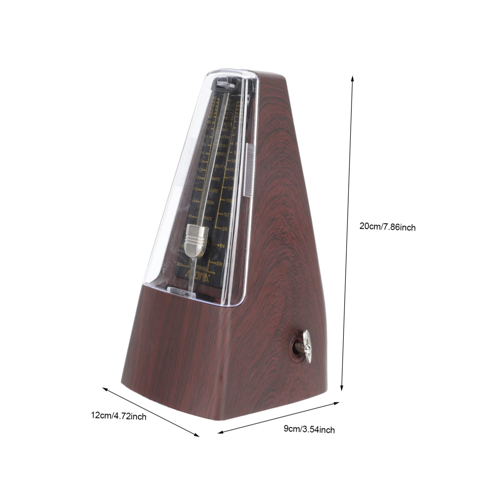 SAFIGLE Universal Metronome for Guitar Piano Professional Metronome Supply for All Instruments Rhythm Trainer Tuning Modes Pitch Calibration