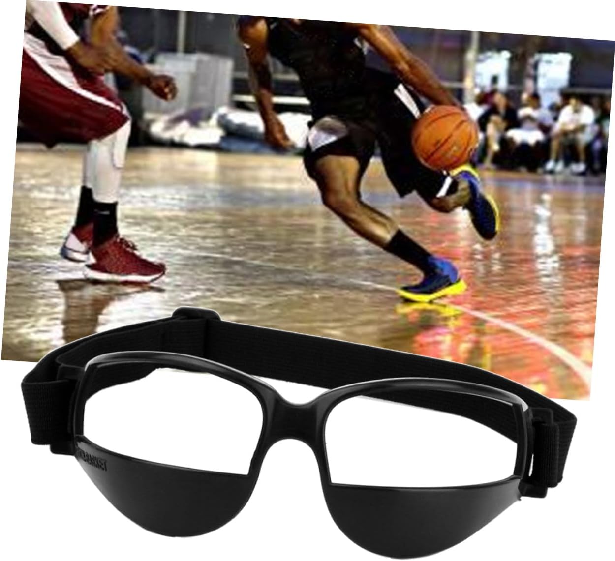 Sports Glasses for Men Basketball Training Glasses Low Training Aid Goggle Improve Hand Eye Coordination Comfortable Soft Fit