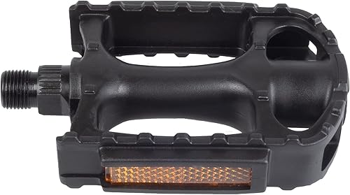 M-Wave Unisex Adult Steady K3 MTB Pedal - Black, 95 x 72 mm