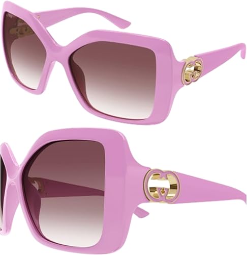 Miniatura 2 de Gucci GG2015S WrapAround GG Interlocking Logo Sunglasses wih Luxury Eyewear Kit