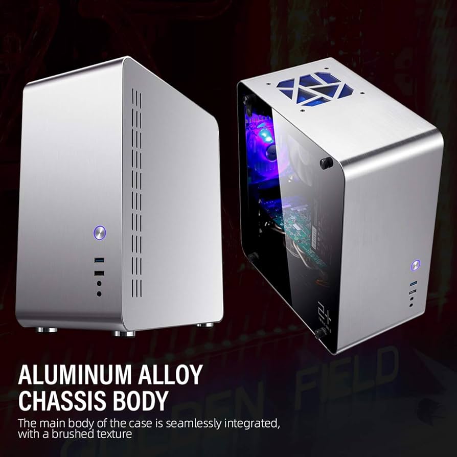 GOLDEN FIELD M3S ミニタワー PCケース 強化ガラスモデル GOLDEN FIELD M3S 側面ガラスのアルミケースについて』 クチコミ