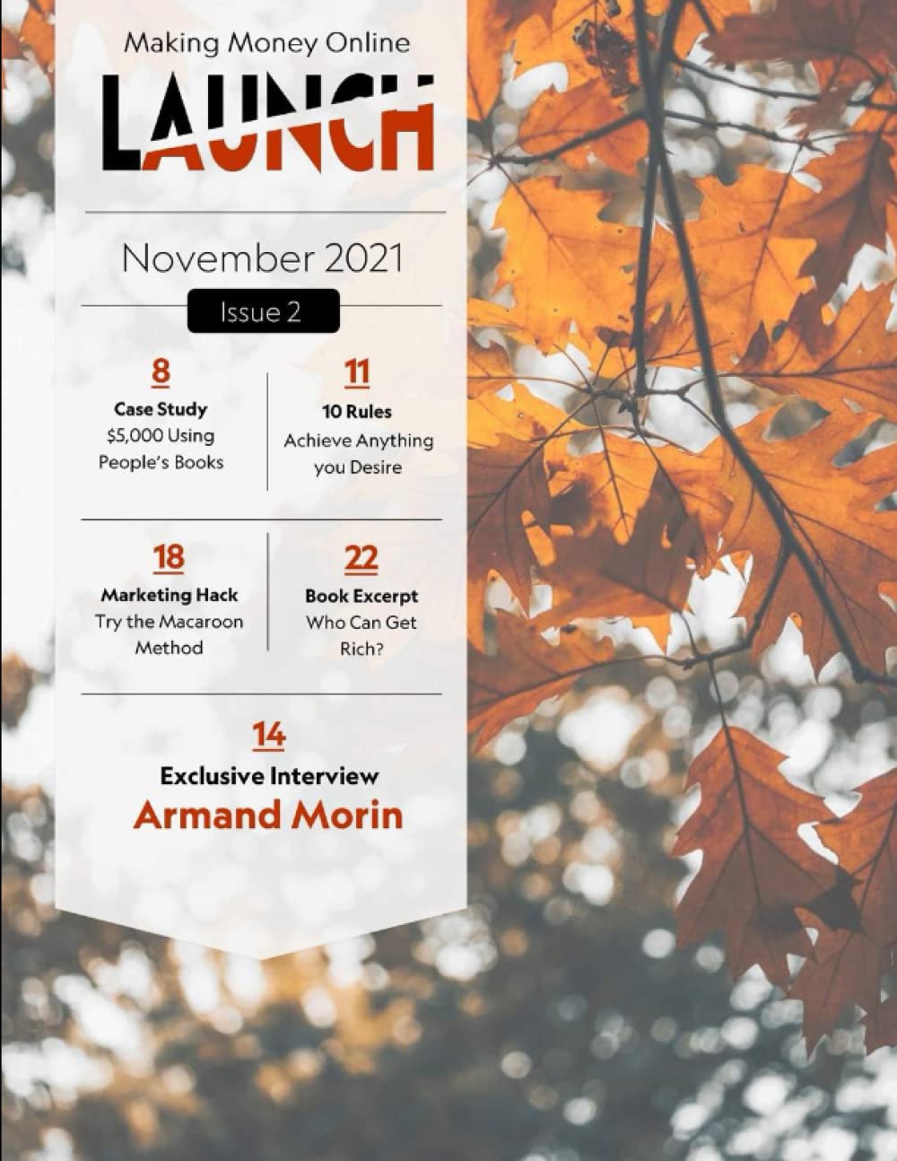 LAUNCH Magazine - November 2021: Make Money Online