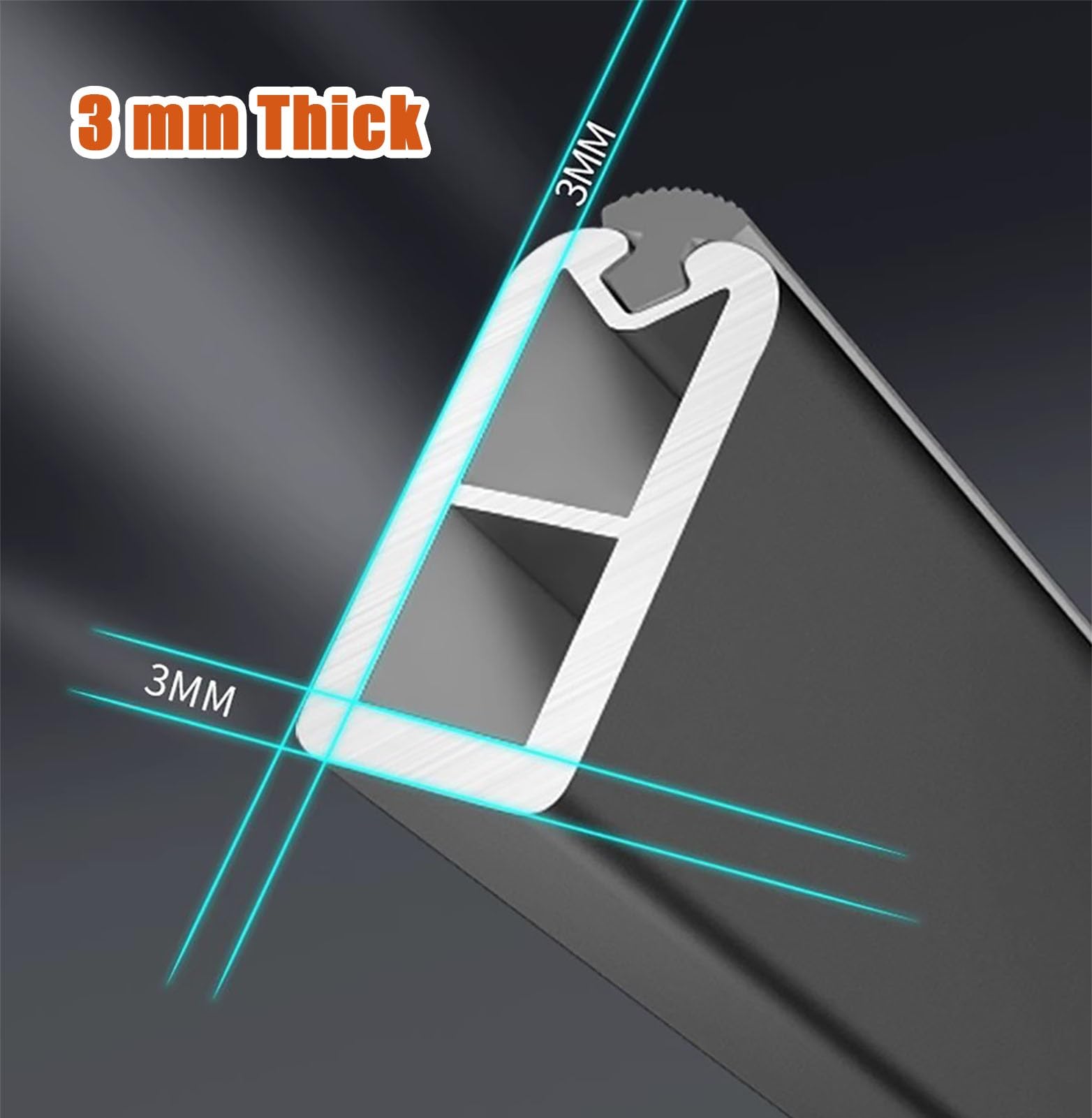 Supporti regolabili in metallo resistente, organizer salvaspazio per armadio, con strisce silenziose, per armadi da 30-92 cm, barra appendiabiti resistente (lunghezza 34,92 cm)