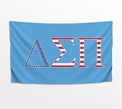 Pro-Graphx Greek Sorority & Fraternity AMERICANA Flag, 3 feet x 5 feet, Delta Sigma Pi