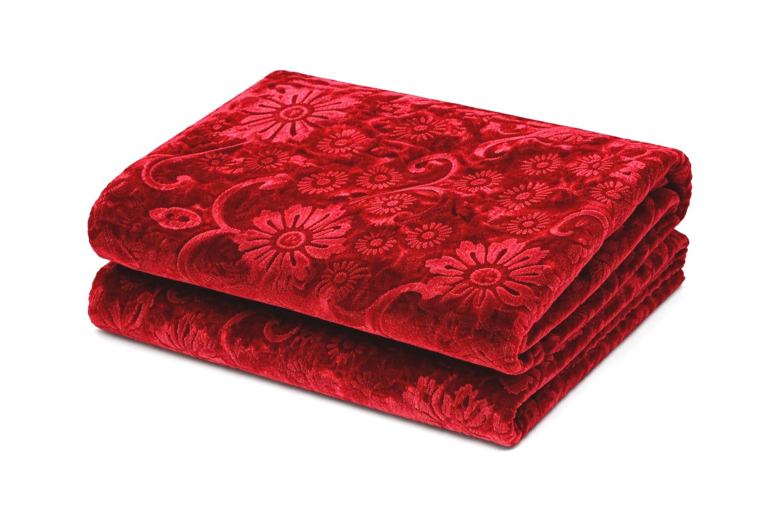 Velvet Cloth Red Color Fabric Material 1 Mtr Women Blouse Piece Unstitched for Party Hall, Bouquet, Gift Packing, Pooja Room Backdrop,Home Decoration| Width 44 Inches | Pack of 1 Mtr (Red)-image-8