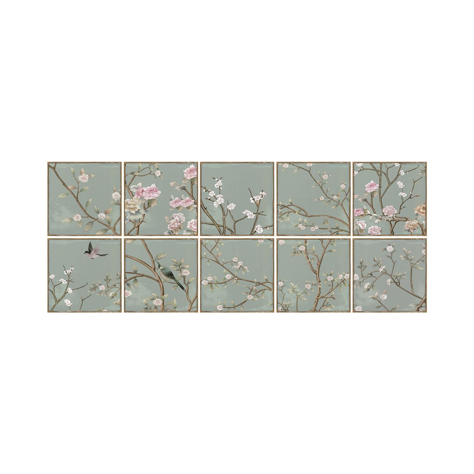 10PCS Wall Sticker Kitchen Bathroom Wallpaper