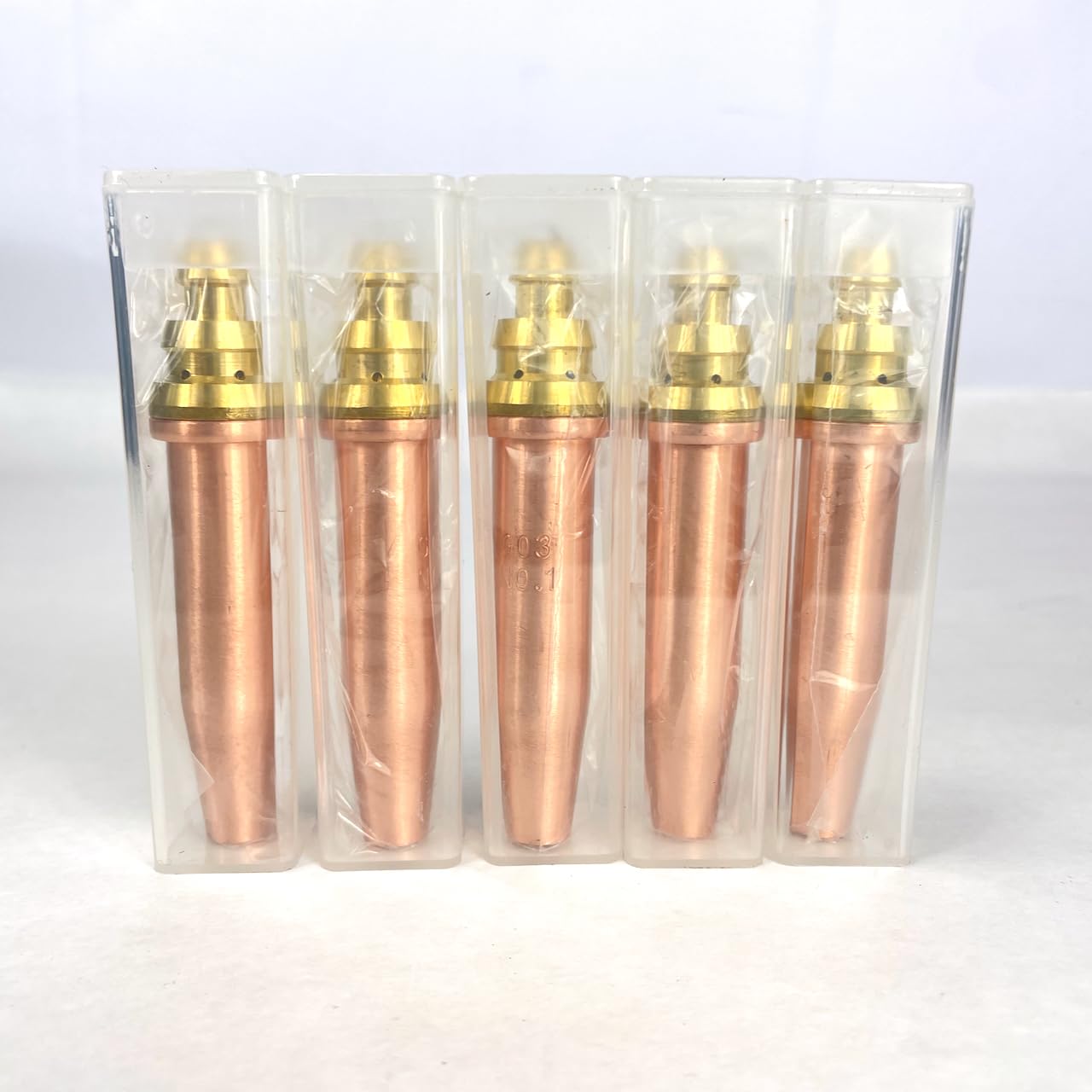 5-PACK Cutting Torch Tips G02 Acetylene & G03 Propane LP fits Airco Concoa by BLUEROCK for CG-30, CG-211, CG-211Y (5-PACK Propane G03#3)