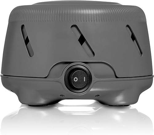 Yogasleep Dohm Uno - Máquina de sonido de ruido blanco, a base de ventilador natural calmante para privacidad en la oficina, ayuda para dormir y