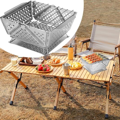 Barbecue portable pliable pour balcons et petits espaces sans encombrement - 4