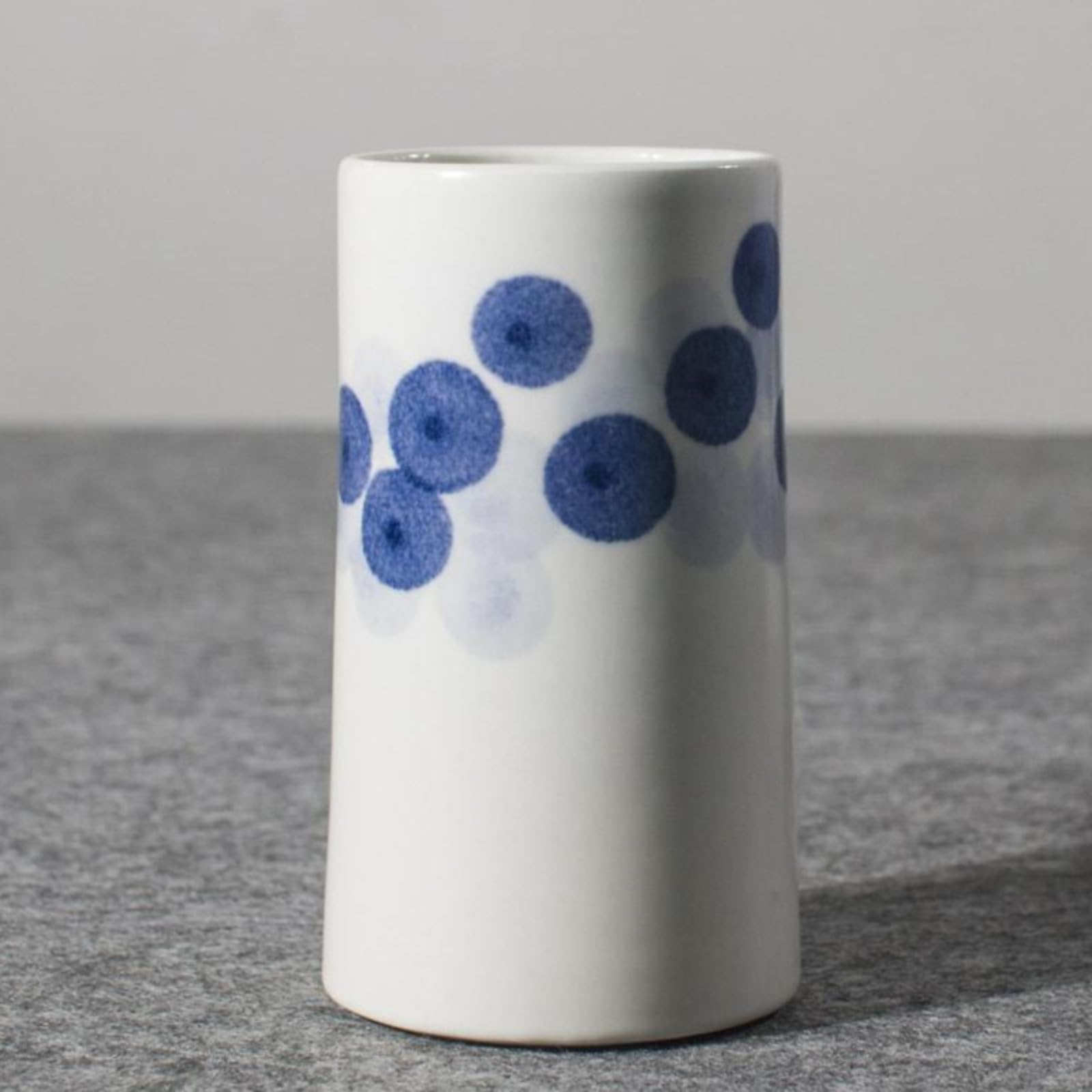 Ręcznie robiony ceramiczny uchwyt na długopis Mao, 14 cm 14 cm, biurko biurowe Ornament uchwyt na długopis