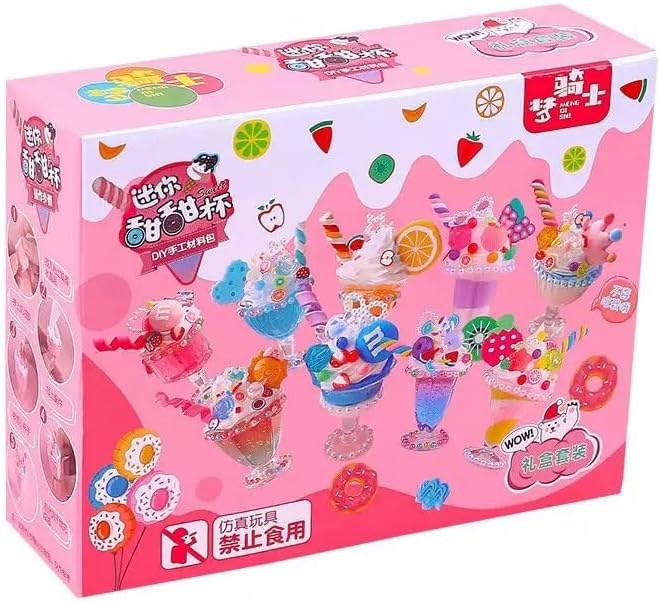 Food Party Favors Making Miniature Food Toys Set DIY Resin Play Birthday Party Supplies Goodie Bag Stuffers for Boys Girls Kids Party Favors Pinata Prizes