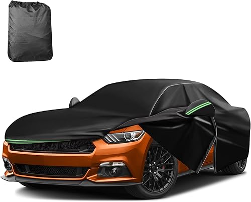 Funda para automóvil Ford Mustang 1994-2004 210D para exteriores, impermeable, protección UV, para GTShelbyCobraBullittECOBOOST, con capa de