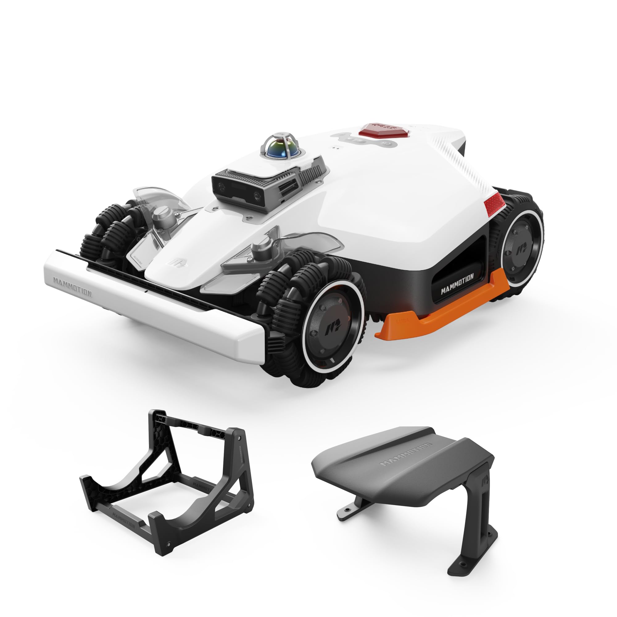 Mammotion LUBA 3 AWD 3000 Robot Tondeuse, Positionnement Tri-Fusion 360° LiDAR+NetRTK+AI Vision, 80% pentes, Gestion multizone jusqu'à 30 Zones, Hauteur de Coupe 25-70 mm - 1