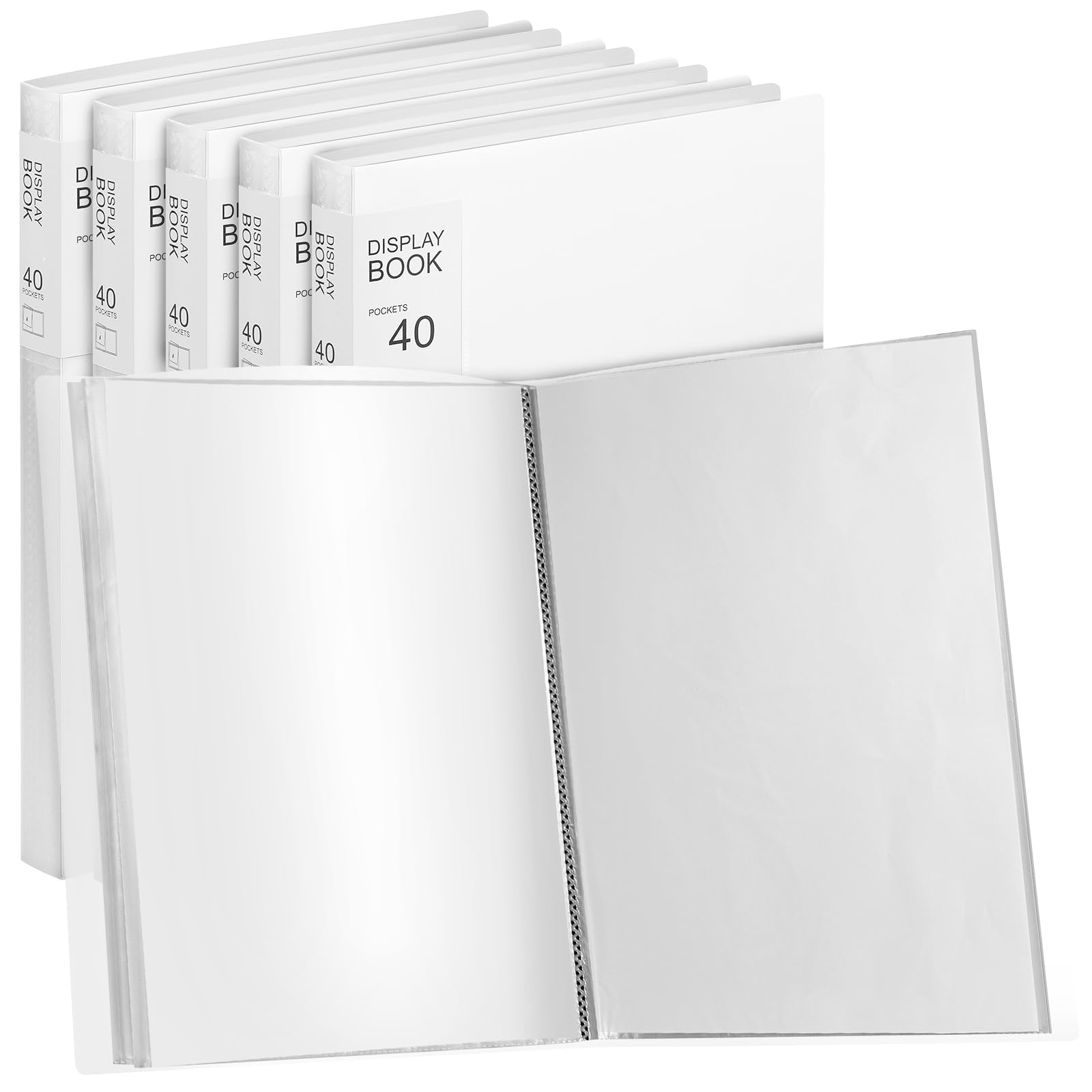 Marspark 6-Pack Portfolio Binders
