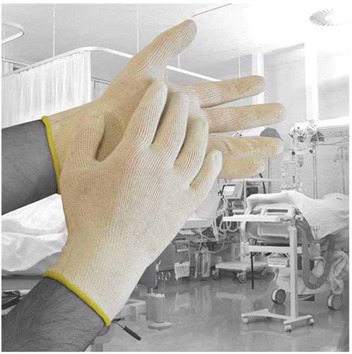 Polyco Dermatology Seamless Cotton Gloves - Bium - Pack of 10 Pairs