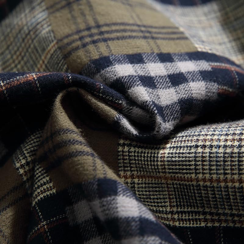 Chemise Ample à Revers pour Hommes Idéale pour les Balades d'Automne - 5