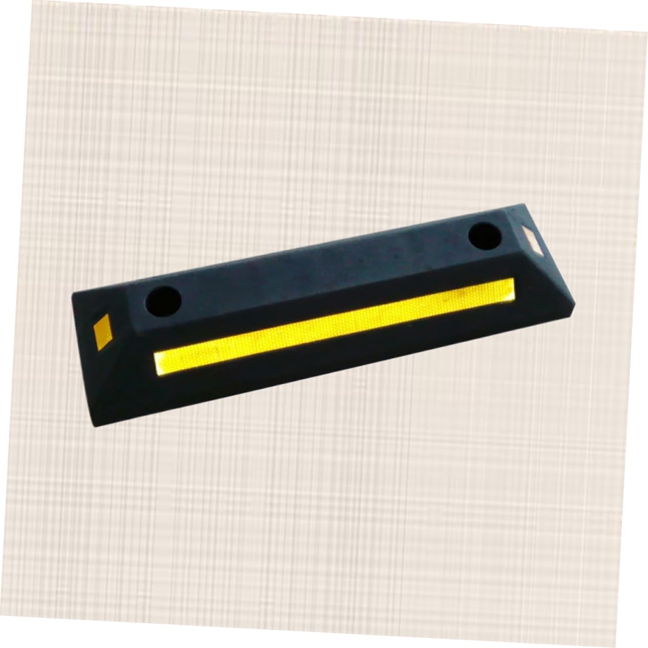 Cabilock Stoppkontrolle Reifeneinstellpad Auto-Anti-rutsch-Werkzeug PVC-stoppkontrolle Reifenstopper Mit Schrauben Für Auto LKW Anhänger Wohnmobil Robustes Unterlegkeil Pad