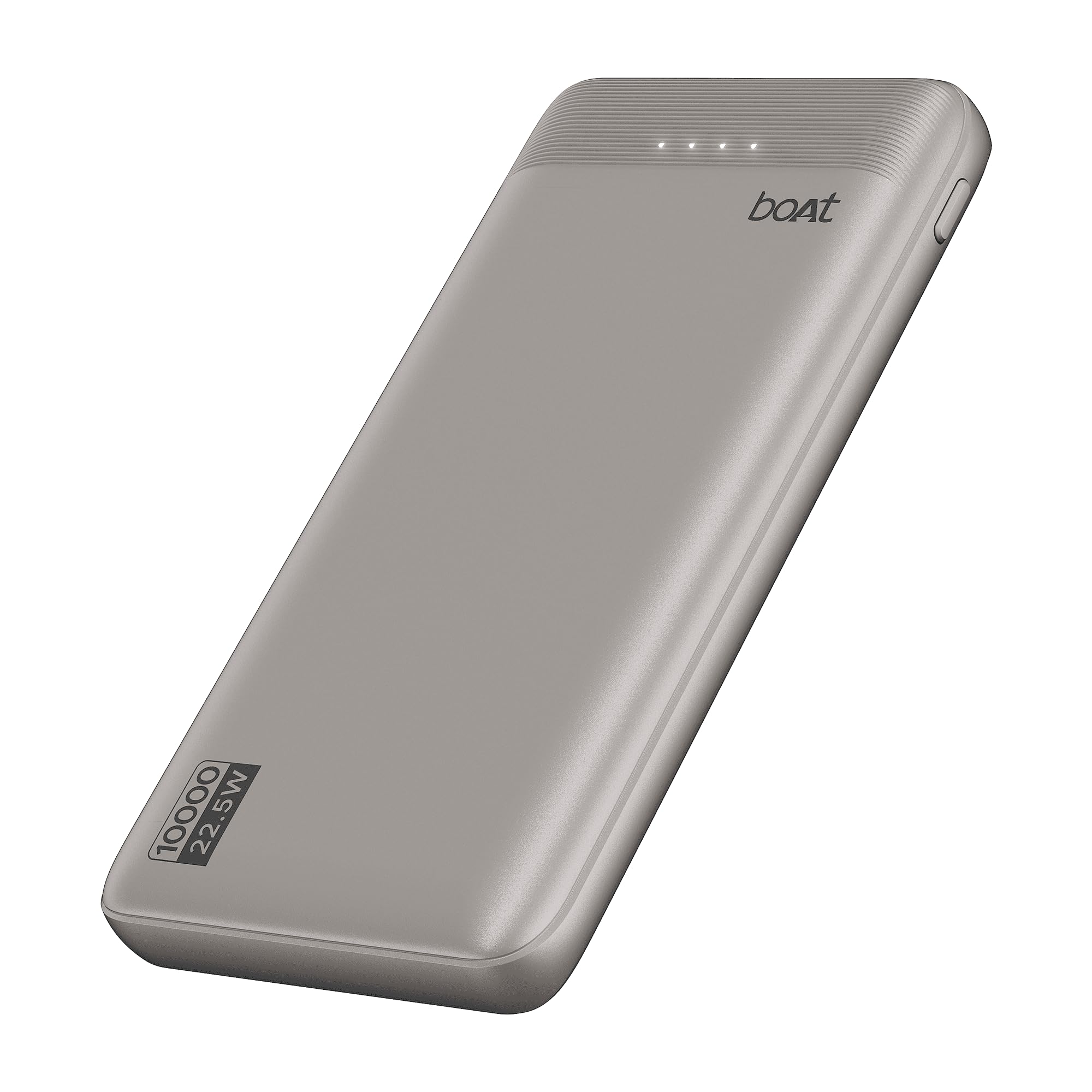 Boat EnergyShroom PB300 Activ 10000mAh Power Bank with 22.5W Fast Charging, 3X Output Ports, Supports Android, iPhone, Tablets, Earbuds (Pearl Pink)