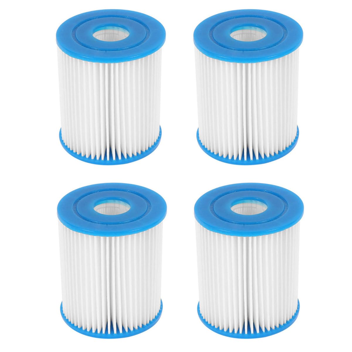 BESTonZON 2 Series De Filtro De Repuesto para Piscina De Compatible con Bomba De Agua De De Limpiar Y Mantener para Equipos 4 Piezas X 2