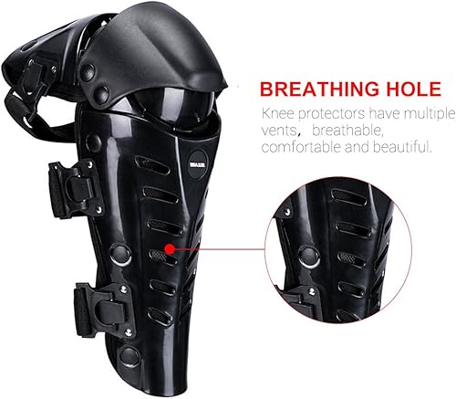 Miniatura 6 de GES Rodilleras para motocicleta, motocicleta, rodilleras protectoras