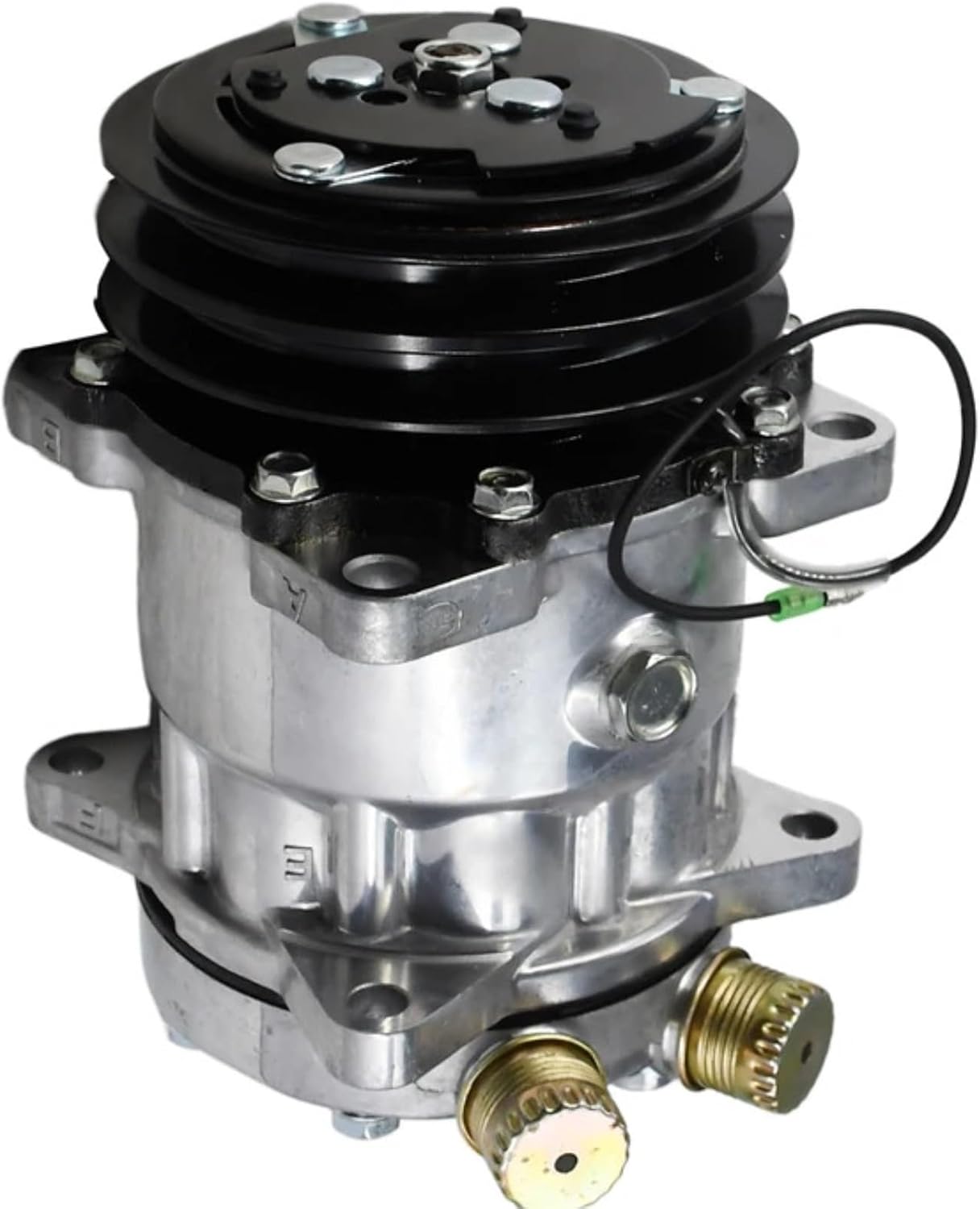 5176185 5811103 1106-7033 1706-7004 AC Compressor with Clutch-Replacement Air Conditioning Compressor for Case IH Tractor JX1060C JX1070C JX1070N JX1075C JX1075N JX1095N