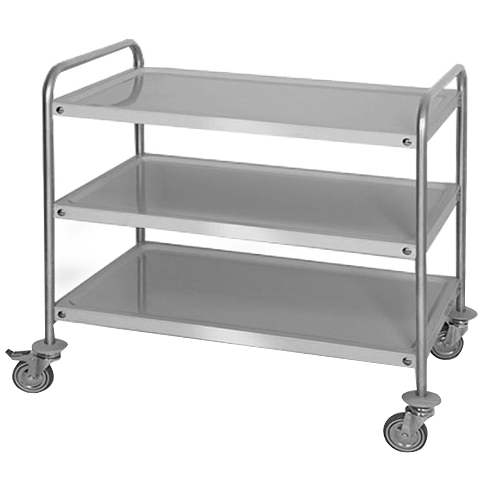 GGM Gastro | S3K126 | Servierwagen - 1200x600mm - mit 3 Abstellflächen