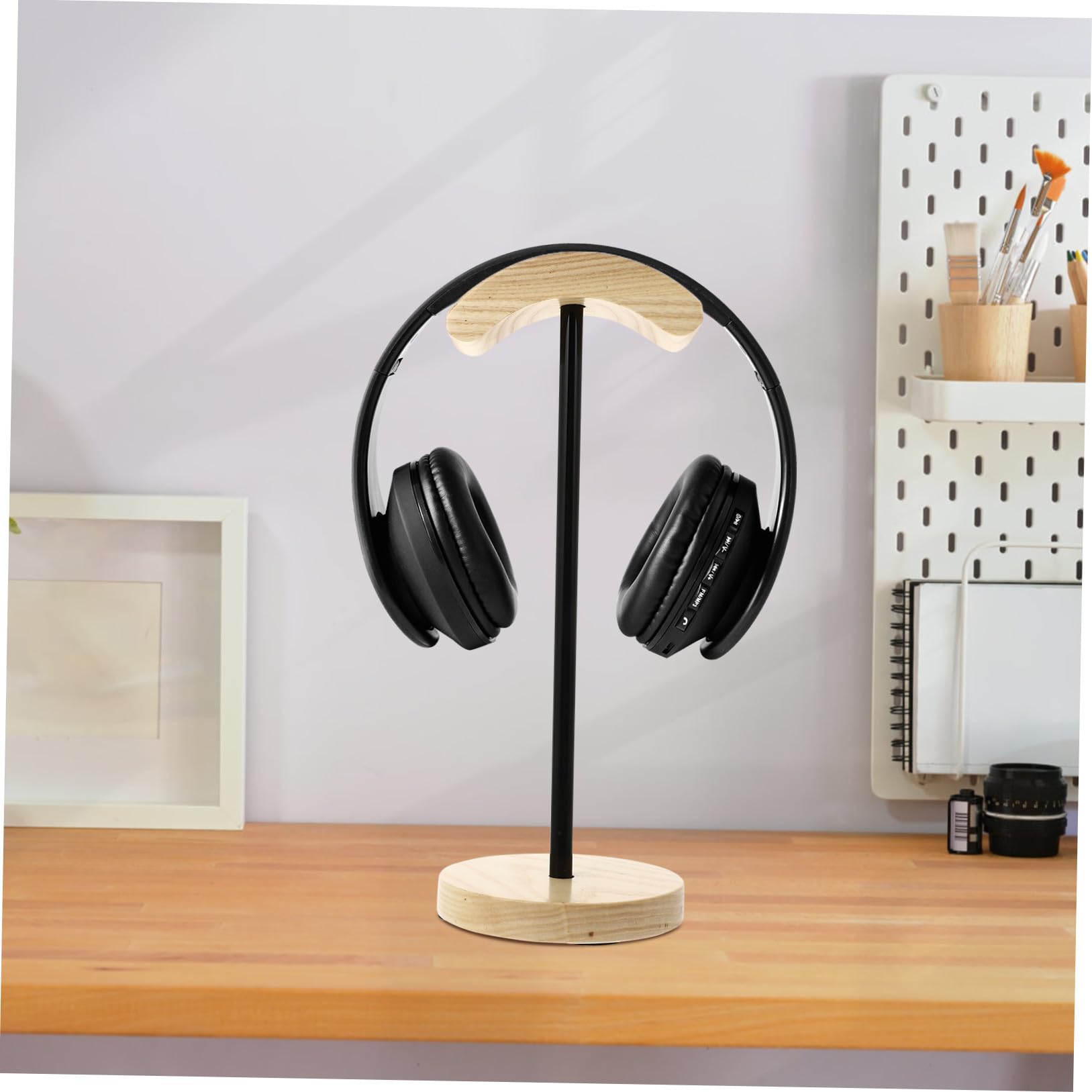 NUOBESTY Kopfhörer Halterung Aus Stabiler Headset Display Stand Für Over Ear Kopfhörer Eleganter Organizer Für Gaming Headsets Metalldesign