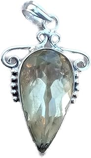 Lemon Topaz Pendant Teardrop Stone Pendant One Of A Kind Bohemian Pendant Yellow Stone Pendant Topaz ~ Gemstone Jewelry November Birthstone Pendant Attractive Pendant Best Christmas Or New Year Gifts Ideas