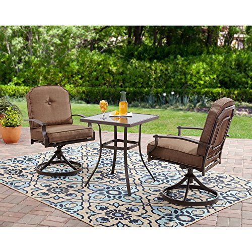 Mainstays Wentworth 3-Piece High Outdoor Bistro...