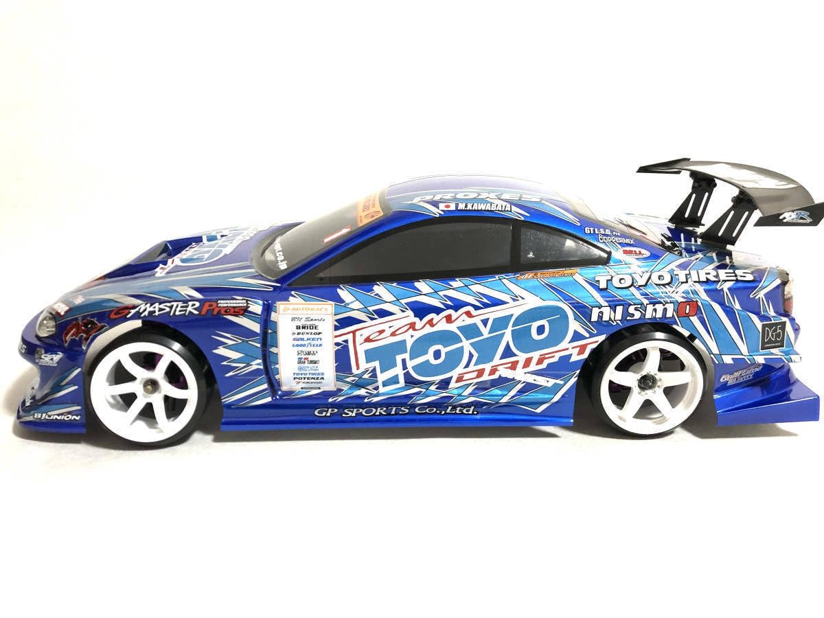Amazon.co.jp: S15シルビア 塗装済 1/10 ラジコンボディ ラジドリ YD2 