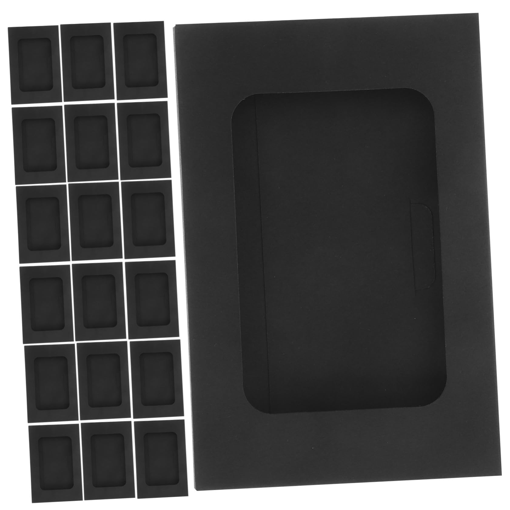 60 Pezzi Buste con Trasparente Buste Legali con Chiara per Documenti Foto Cataloghi Biglietti Adatte Ufficio e Design Elegante e Funzionale