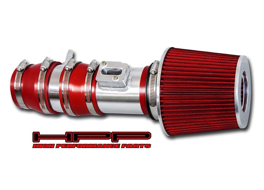 Rtunes Short Ram Air Intake - Red Filter Kit For 03-07 Honda Accord 3.0L V6