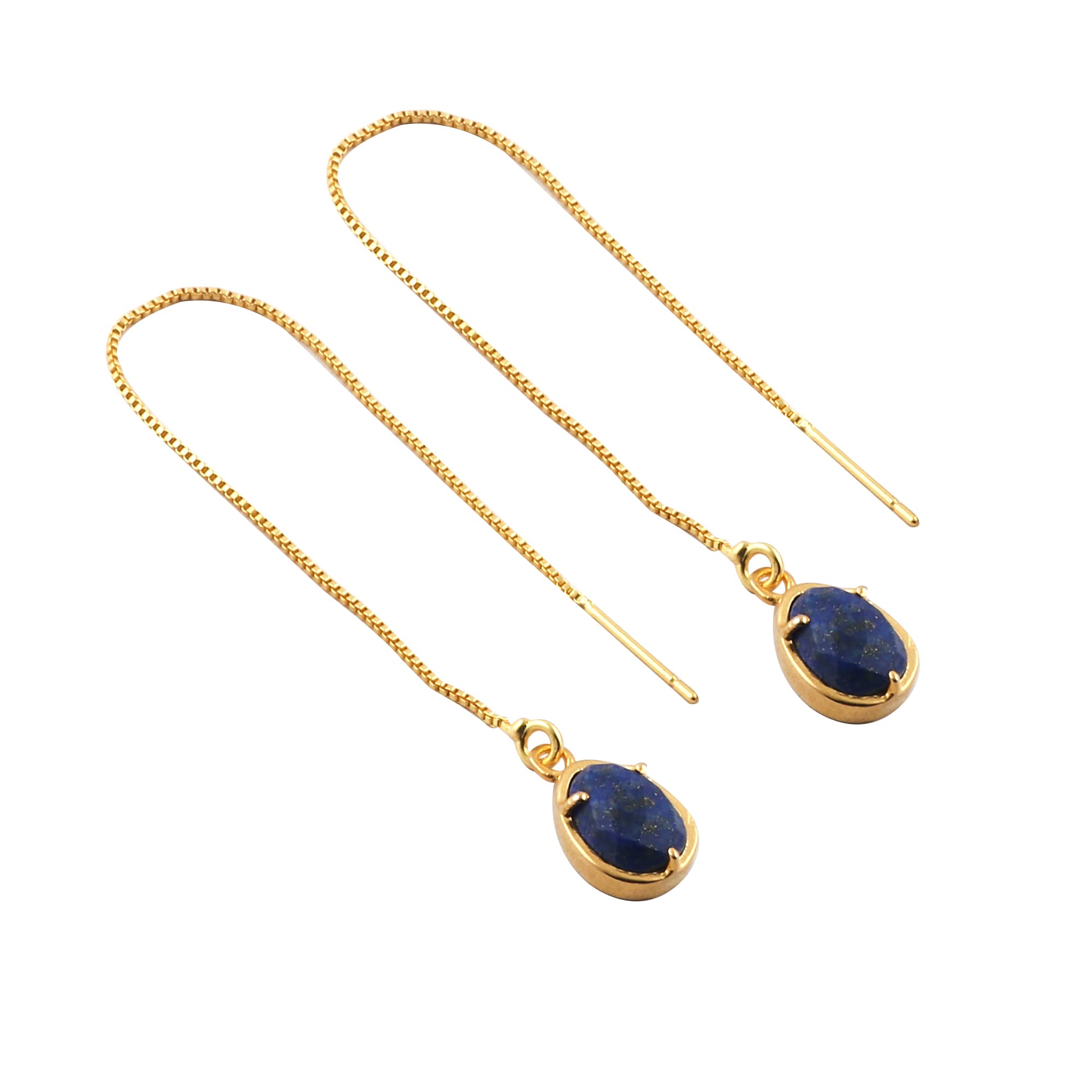 See full amazon price history chart for Lapis Lazuli.Gemstone Earring | Brass Gold Plated Handmade Threader Earrings Pairs Jewelry | Prong Setting | Gift For Her Jewelry 1623)2 Lapis Lazuli.Gemstone Earring | Brass Gold Plated Handmade Threader Earrings Pairs Jewelry | Prong Setting | Gift For Her Jewelry 1623)2 (B09H7MBFZD) Amazon Price History, Amazon Price Tracker
