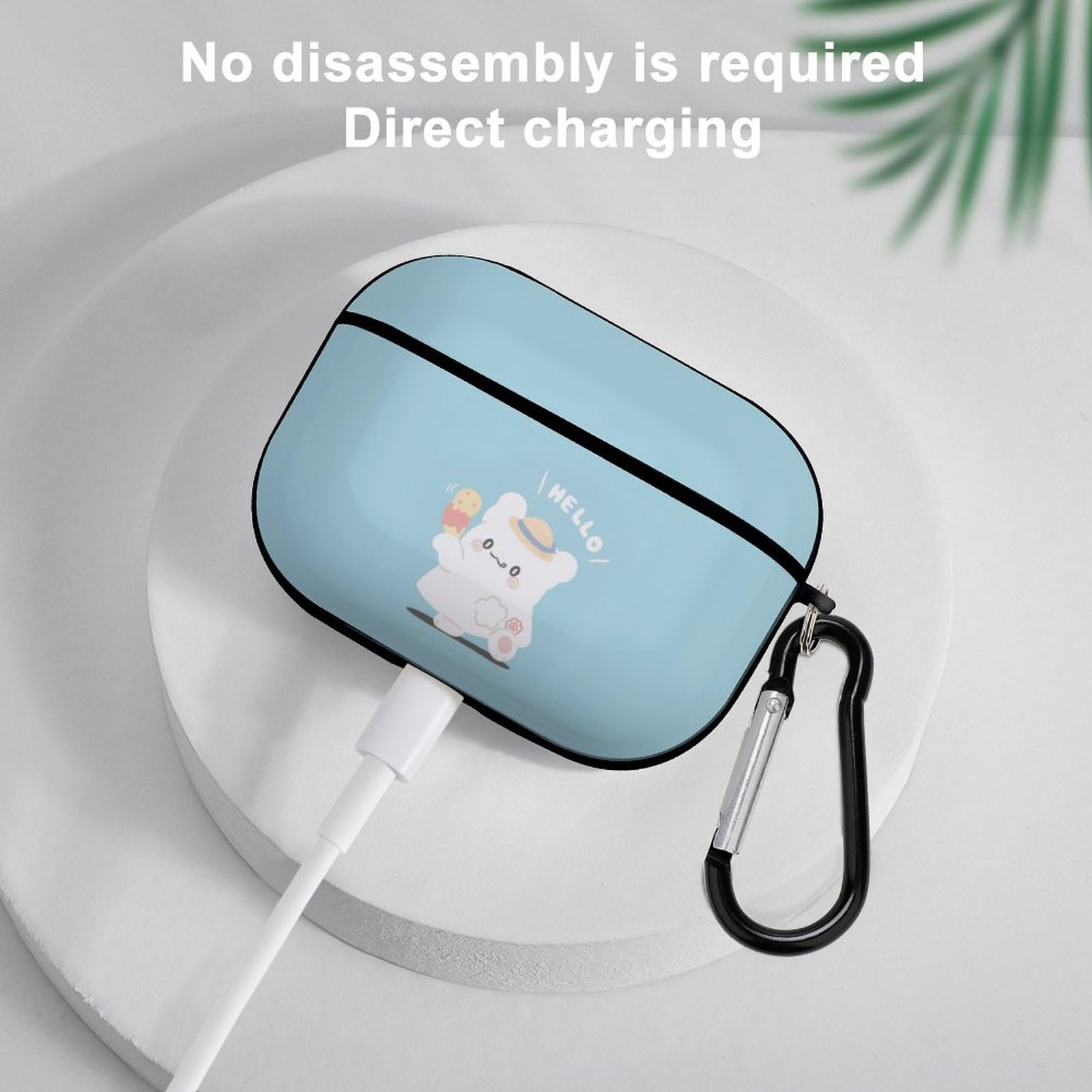 Amazon | はなまるおばけ AirPods Pro ケース Airpods充電ケース用