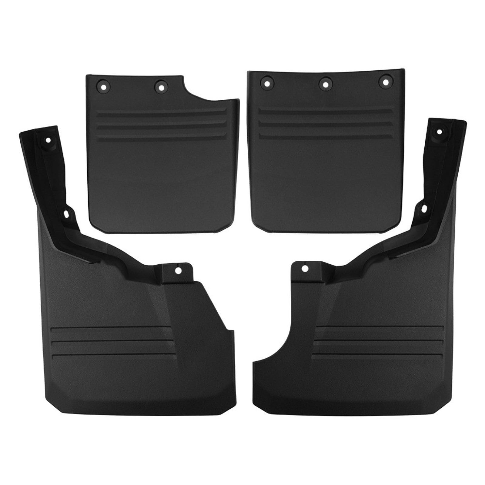 4 Stück Auto Schmutzfänger für Land Cruiser LC79/FJ70 2007, Vorne Hinten Kratzfest Spritzschutz Kotflügel Protection Zubehör