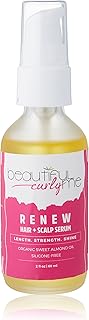 Renew Hair + Scalp Serum | Organic Growth Oil | Vegan and Paraben Free | Scalp Treatment Oil by Beautiful Curly Me