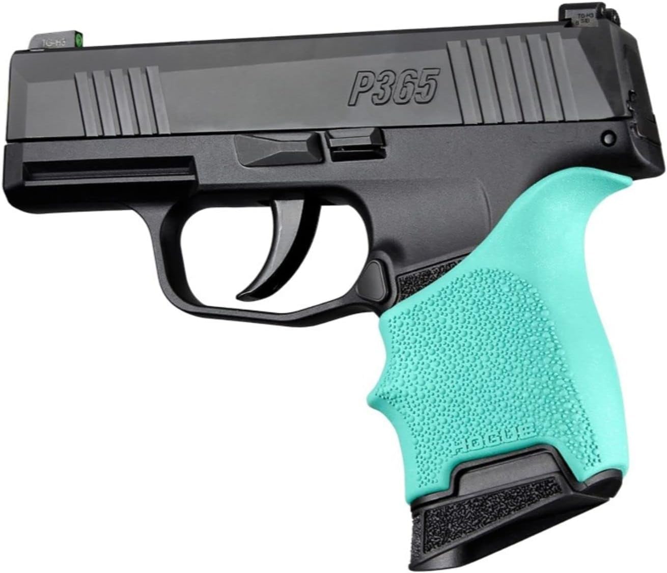 Hogue HandAll Beavertail Rubber Grip Sleeve for SIG SAUER P365 Standard