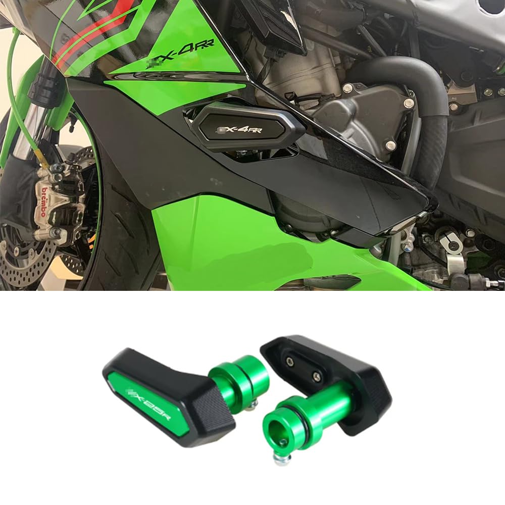 Amazon | ZX4R フレームスライダー クラッシュプロテクター FOR 