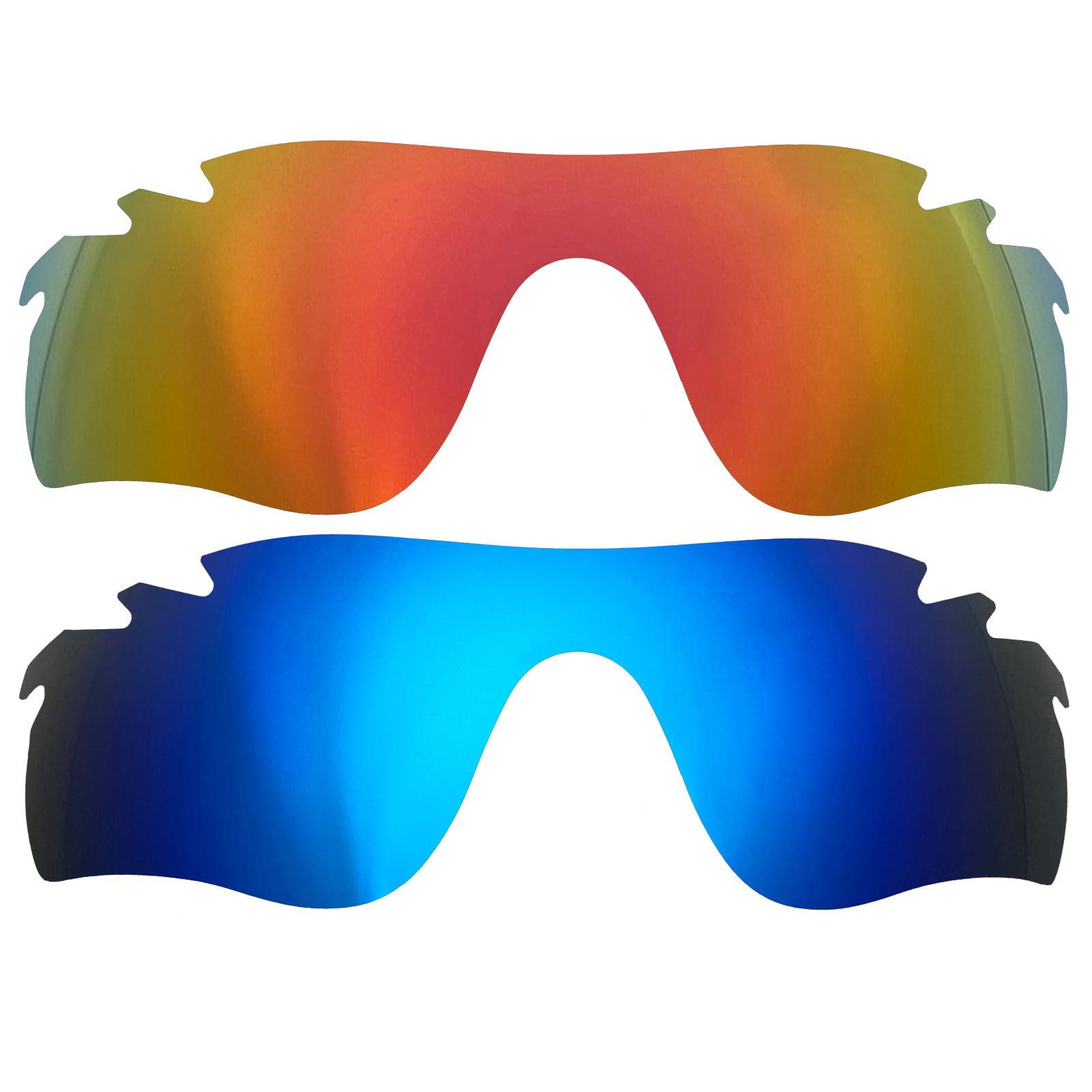 Lenti di ricambio per Oakley RadarLock Path vented polarizzate spessore 1,5 mm prevenzione del sale resistente agli oli