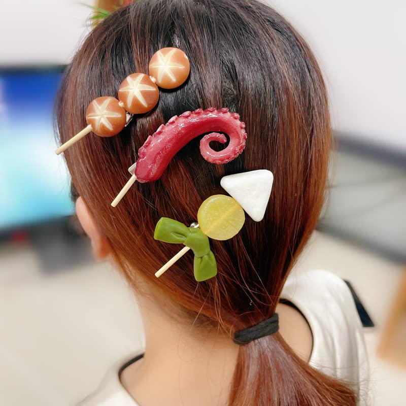Amazon.co.jp: BARUMORI 食品サンプル ヘアピン おでん しいたけ