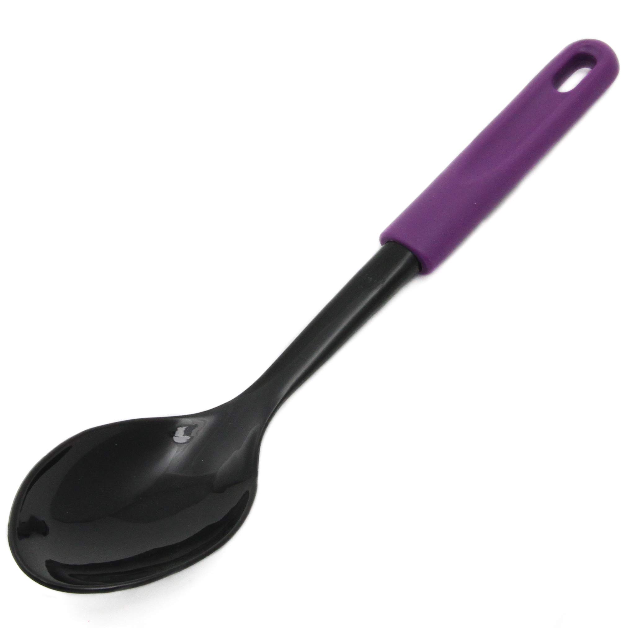 Chef CraftNylon Cooking Spoon, Purple/Black