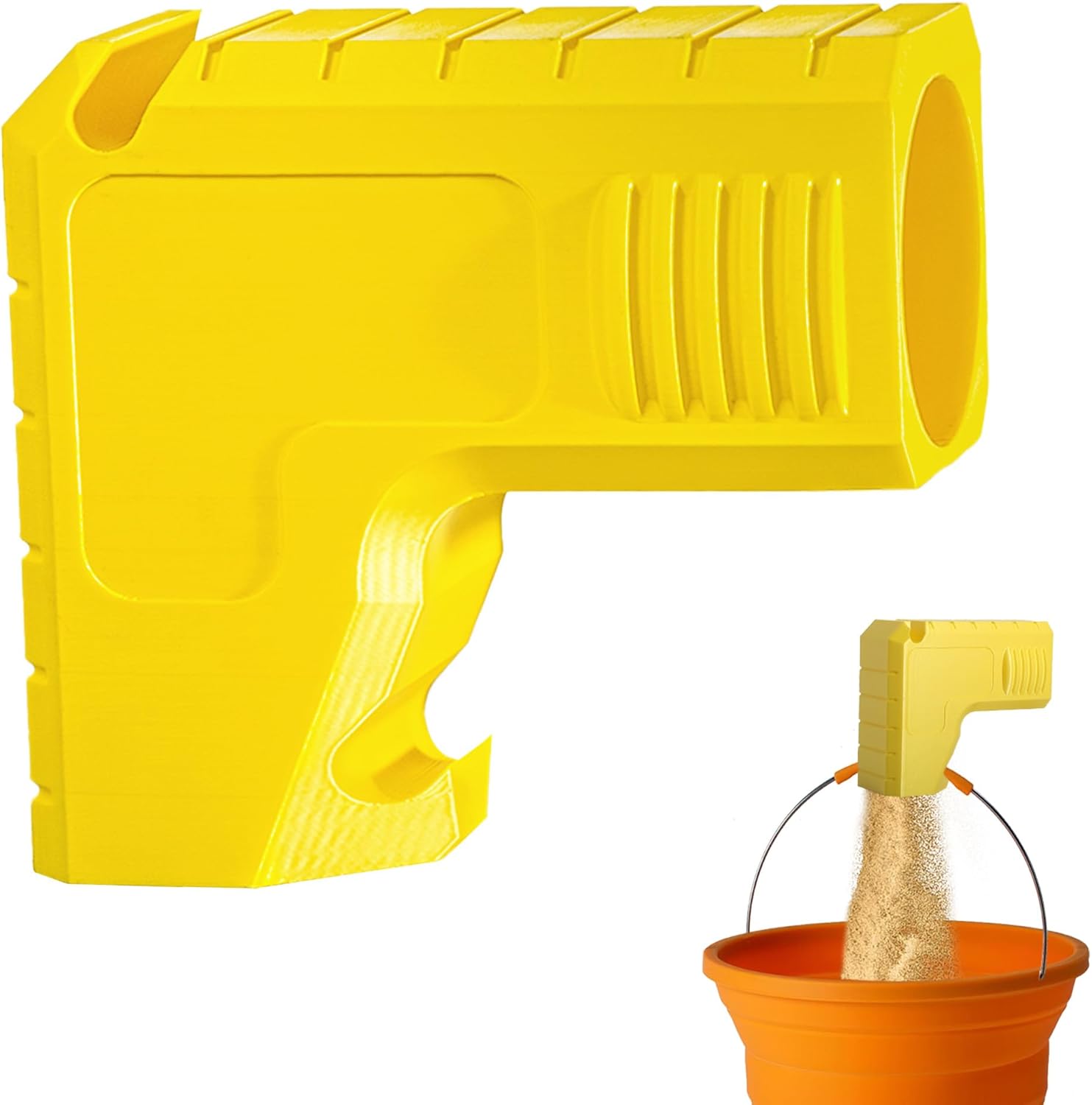 THOUSANDSUNNY Table Saw Dust Collector Adapter, for D'ewalt Gravity Powered Dust Collection Attachment with Hook for Workshop Jobsite 2.05 Inch