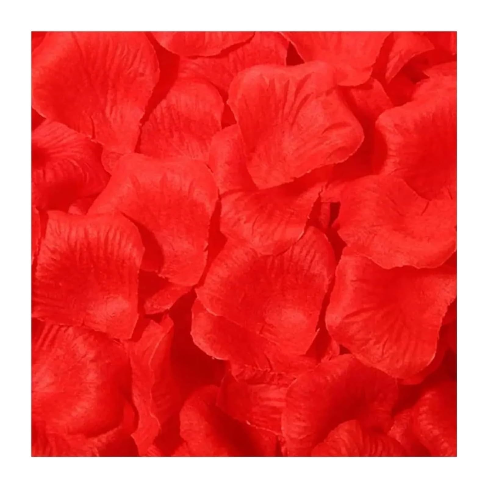 CYJAZNHH Artificial Rose Petals, Rose Petals Multicolor 1000/2000 Pcs(Red,1000PCS)
